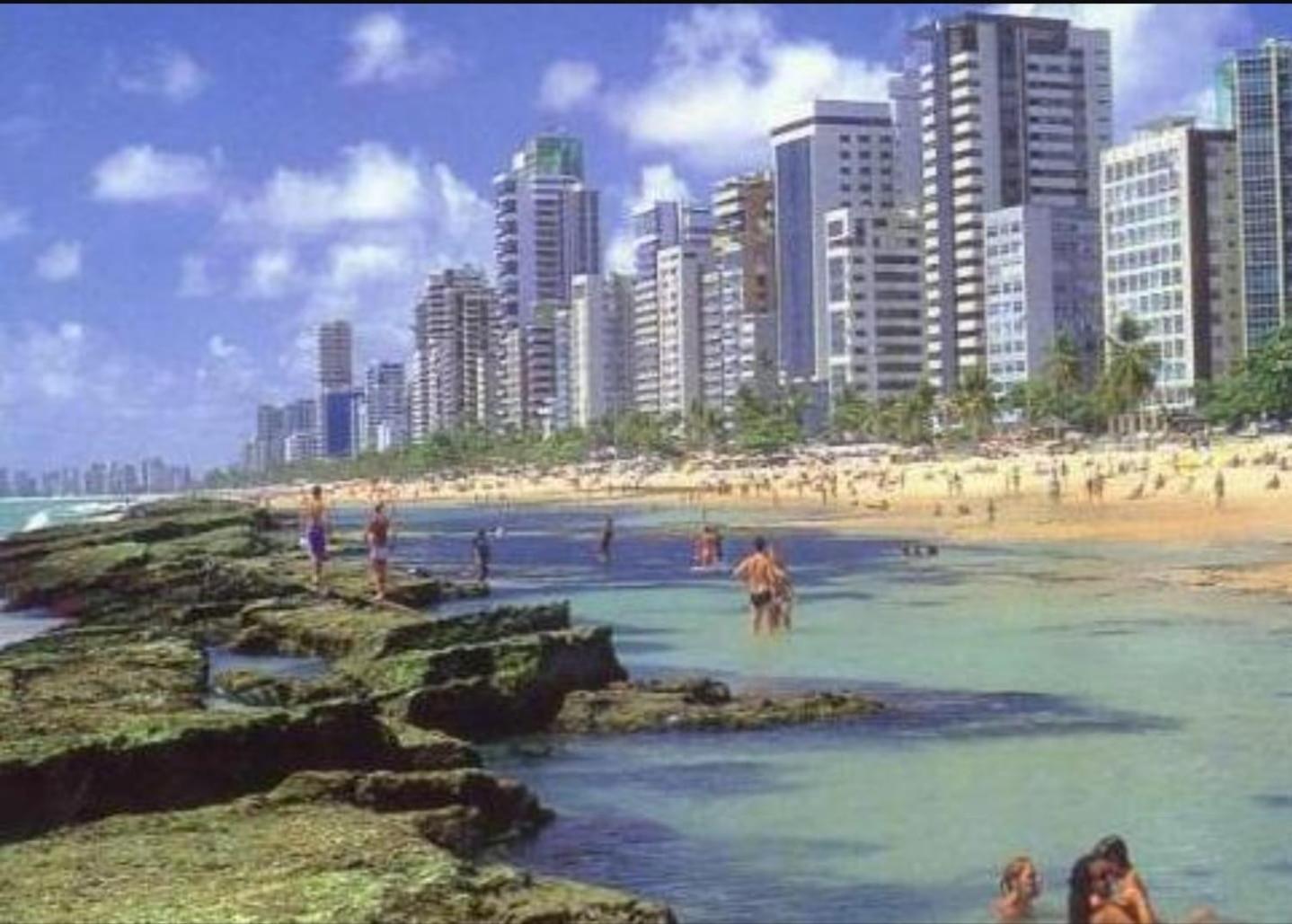 Beach Class Internacional Frente Mar Recife Bagian luar foto